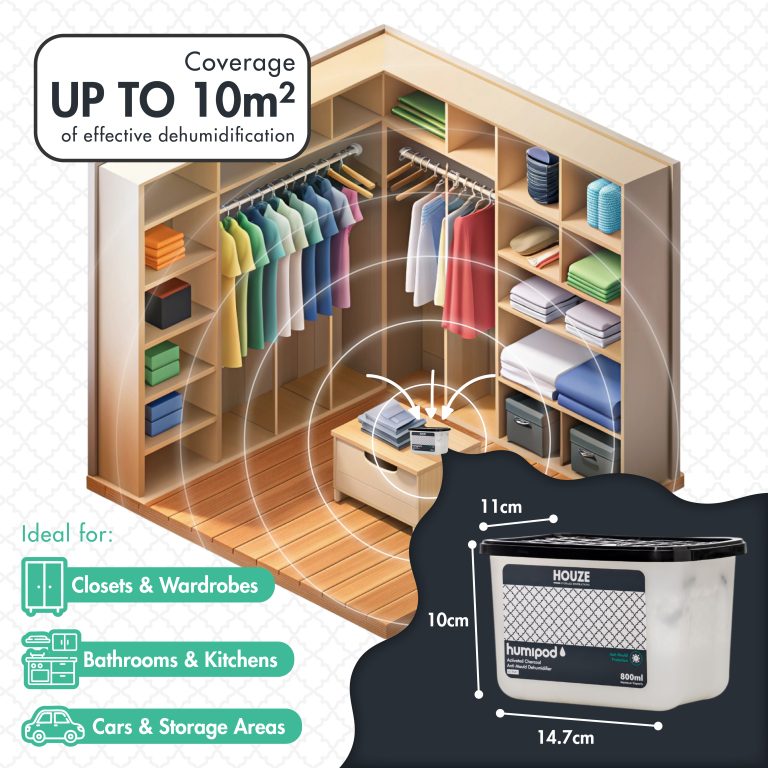 Humipod Activated Charcoal Dehumidifier (800ml)-04