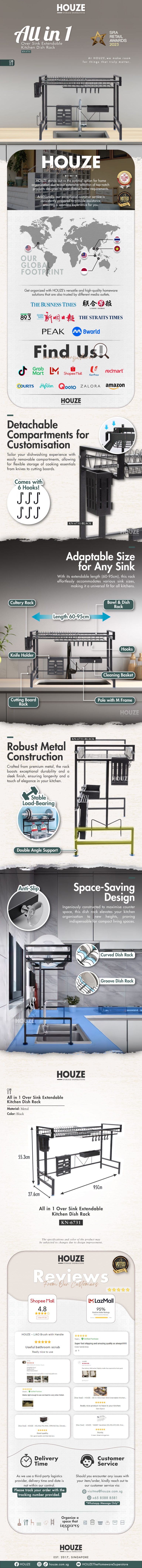 KN-6731-All-in-1-Over-Sink-Extendable-Kitchen-Dish-Rack