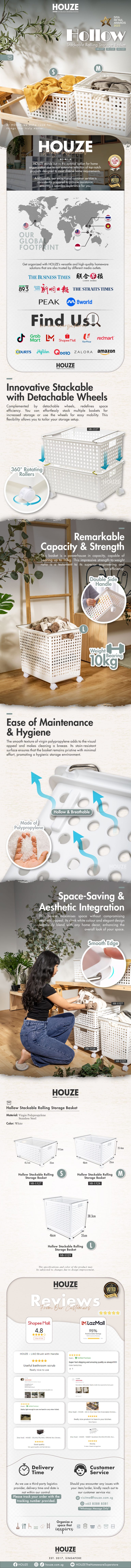 SB-1527-SB-1528-SB-1529-Hollow-Stackable-Rolling-Storage-Basket