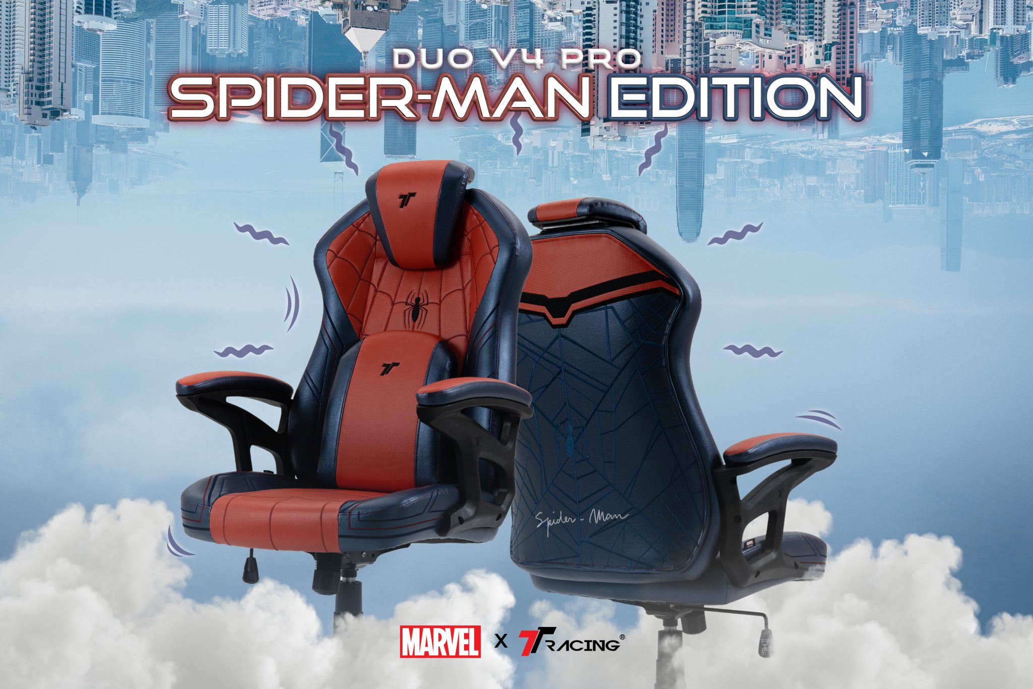 TTRacing Duo V4 Pro Gaming Chair - Spider-Man Edition-03